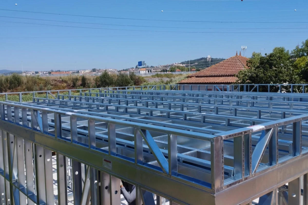 Estrutura LSF em moradia em Coimbra
